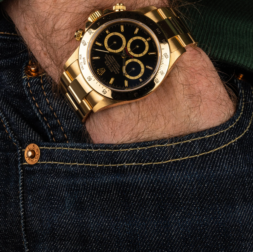 The Iconic Rolex Daytona ref16528 in Yellow Gold A Timeless