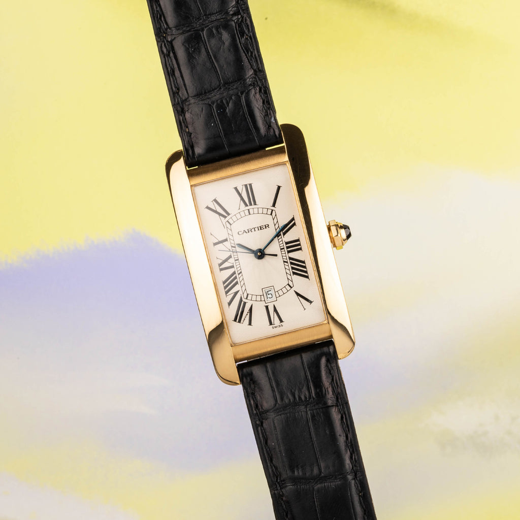 2000 (circa) Cartier Tank Americaine in yellow gold ref 1740 – TOKANT