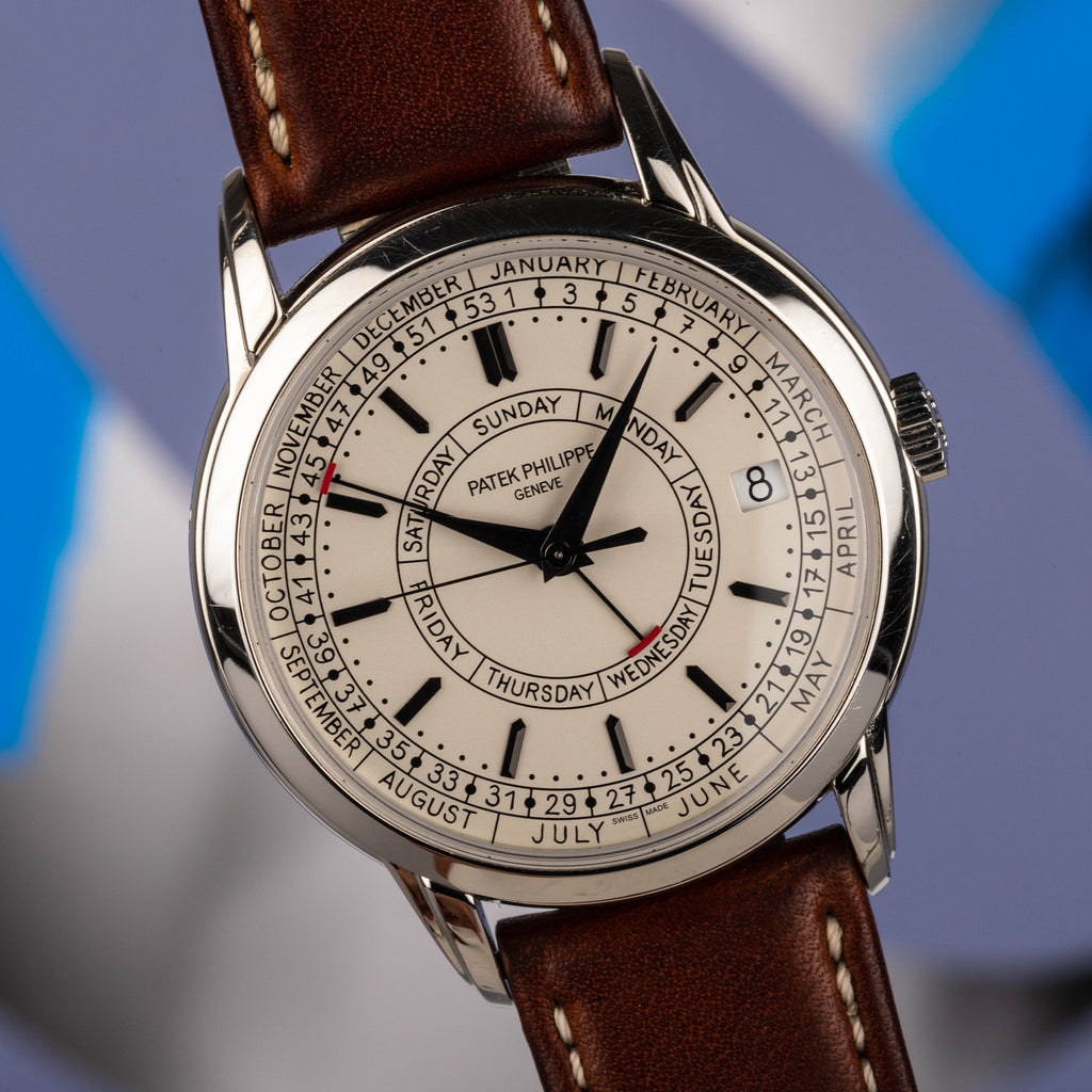 2022 Patek Philippe Calatrava Weekly Calendar Ref 5212 A Full