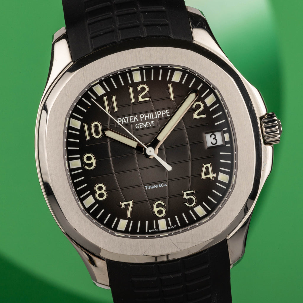 Patek aquanaut tiffany dial hot sale