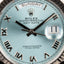 2022 Rolex Day-Date Ice Blue Dial Platinum Ref: 128236 Full Set