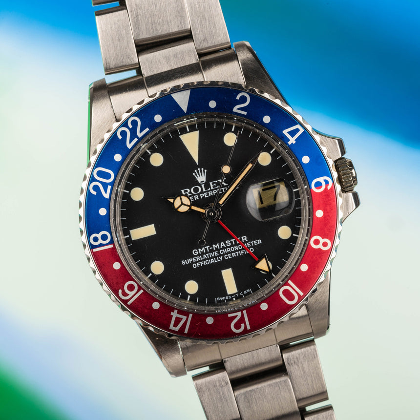 1978 (circa) Rolex GMT Master ref 1675 excellent conditions with Box