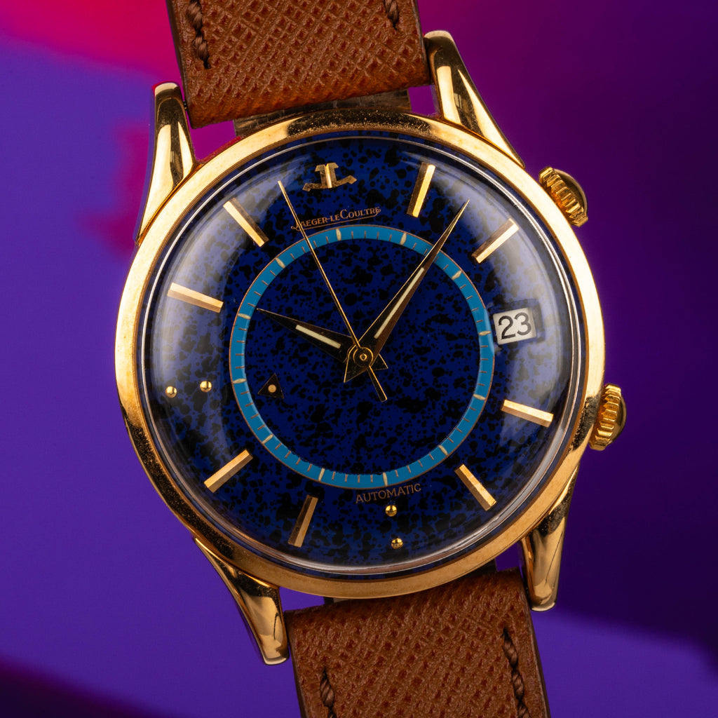 1965 (circa) Exceptional Jaeger LeCoultre Memovox, E855, Lapis