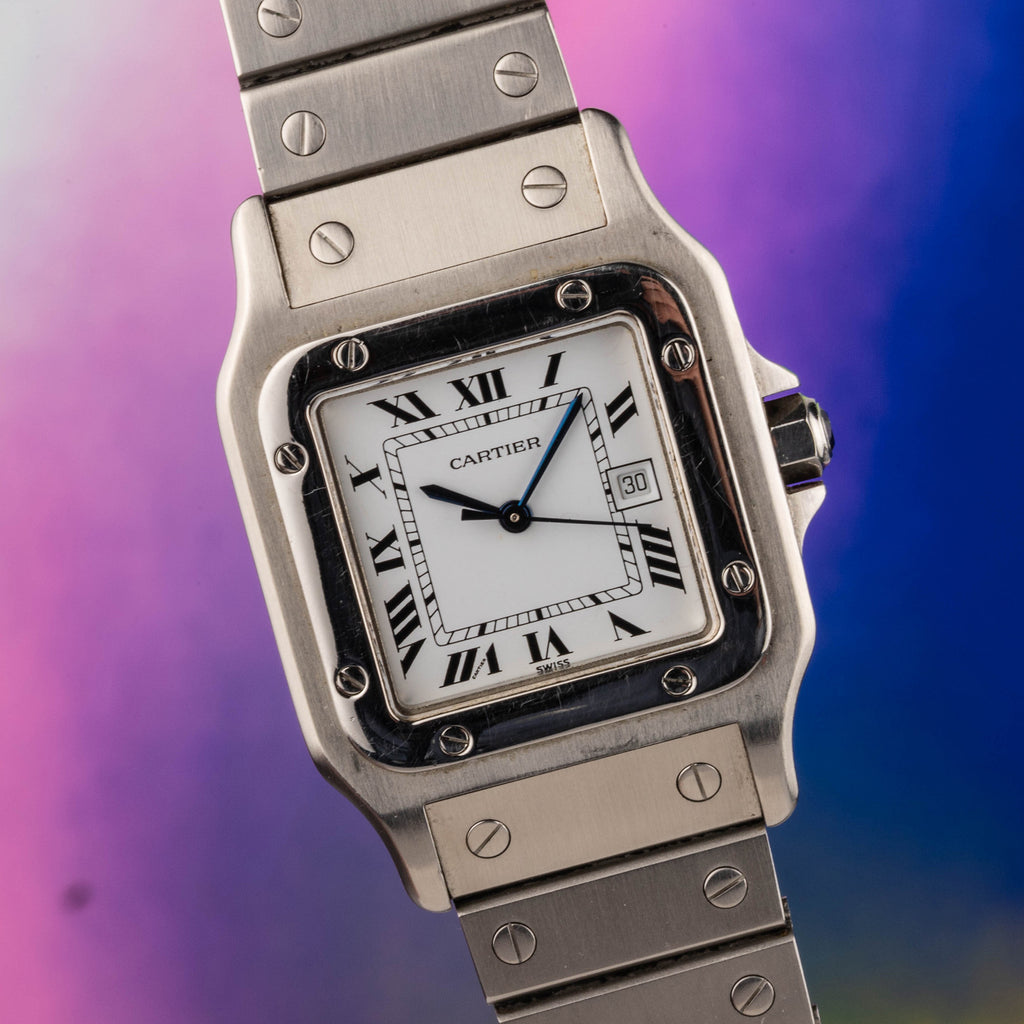 Cartier discount santos 1990