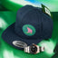 2024: "Bear Cap 1"  TOKANT Pro-Style twill Snapback YOUTH JUNIOR CAP: Navy & pink bear