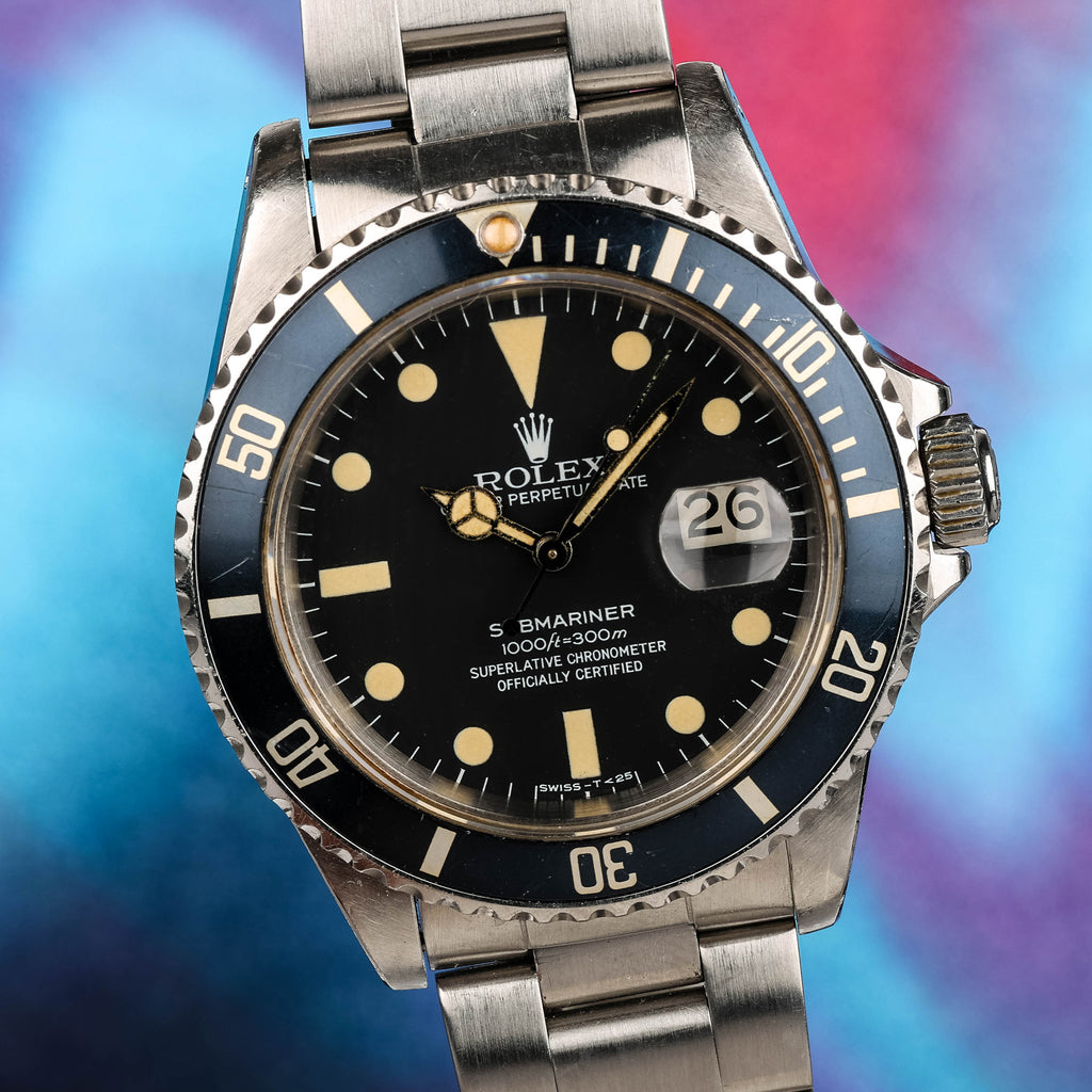1984 Rolex Submariner Ref: 16800 STUNNING Collector Full Set, Blue