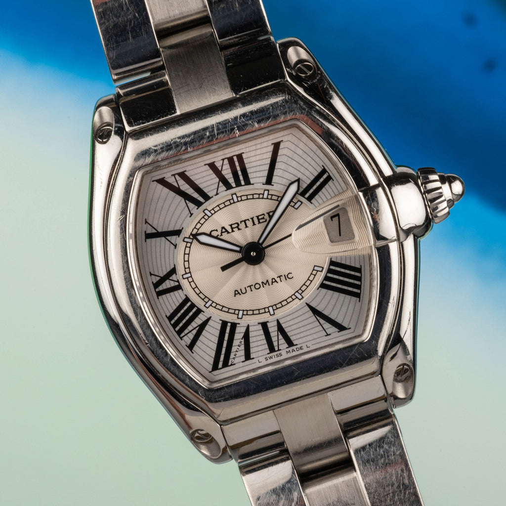 2000 circa Cartier Roadster ref 2510 VERY FAMOUS PROVENANCE the watch of a big BOSS