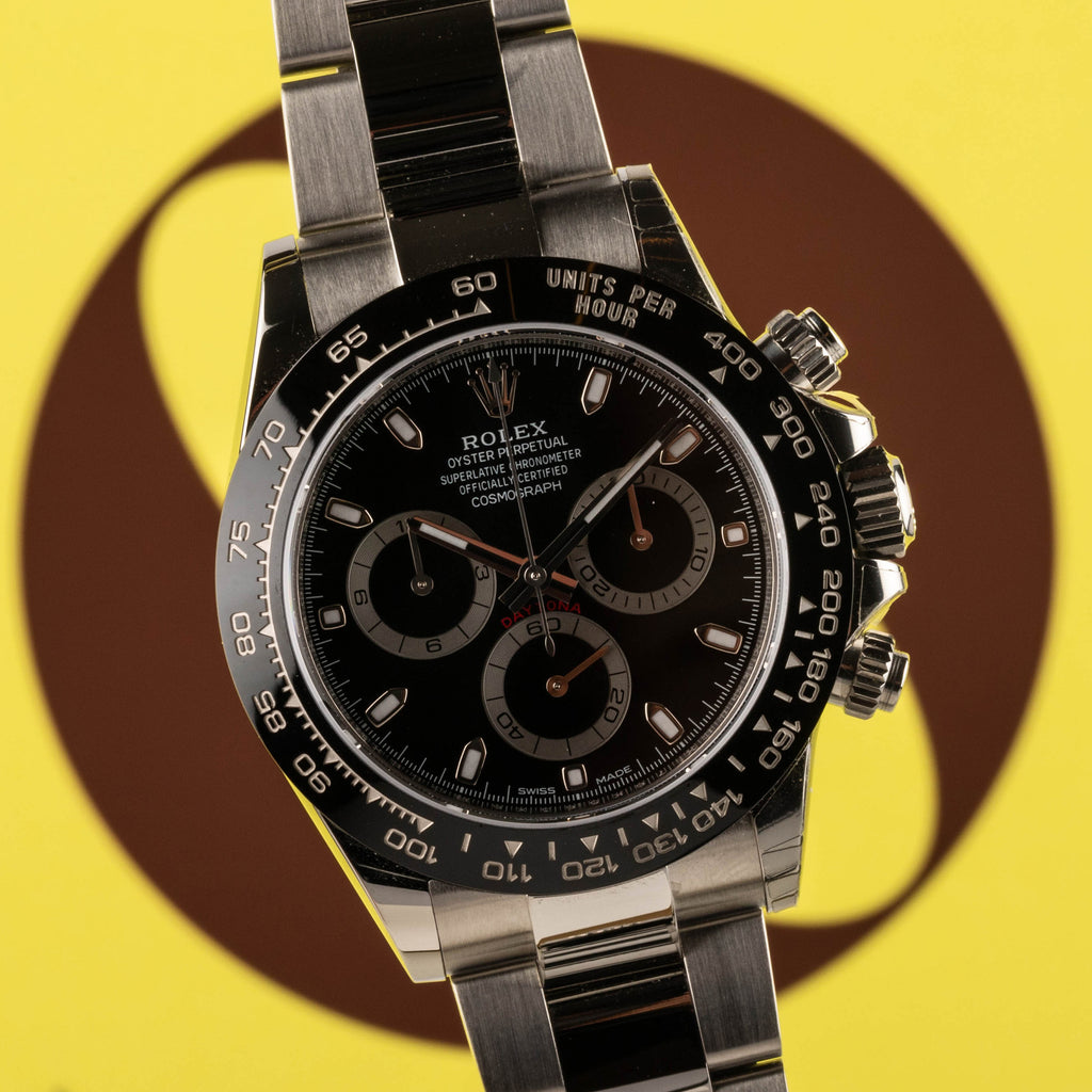 2018 (11) Rolex Daytona ceramic black dial: LIKE NEW & FULL SET