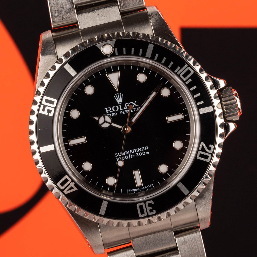 2006 Rolex Submariner ref 14060 , 2 lines dial: Box & Papers – TOKANT