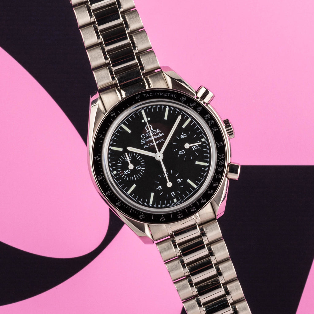 2009 Omega Speedmaster reduced ref 35395000 : Mint & FULL SET – TOKANT