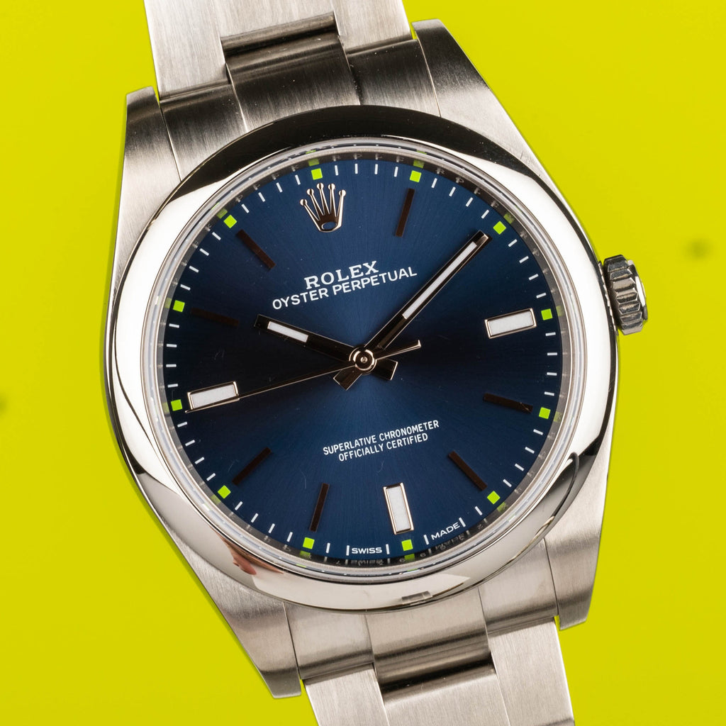 2017 Rolex Oyster Perpetual ref 114300: Full set & mint – TOKANT