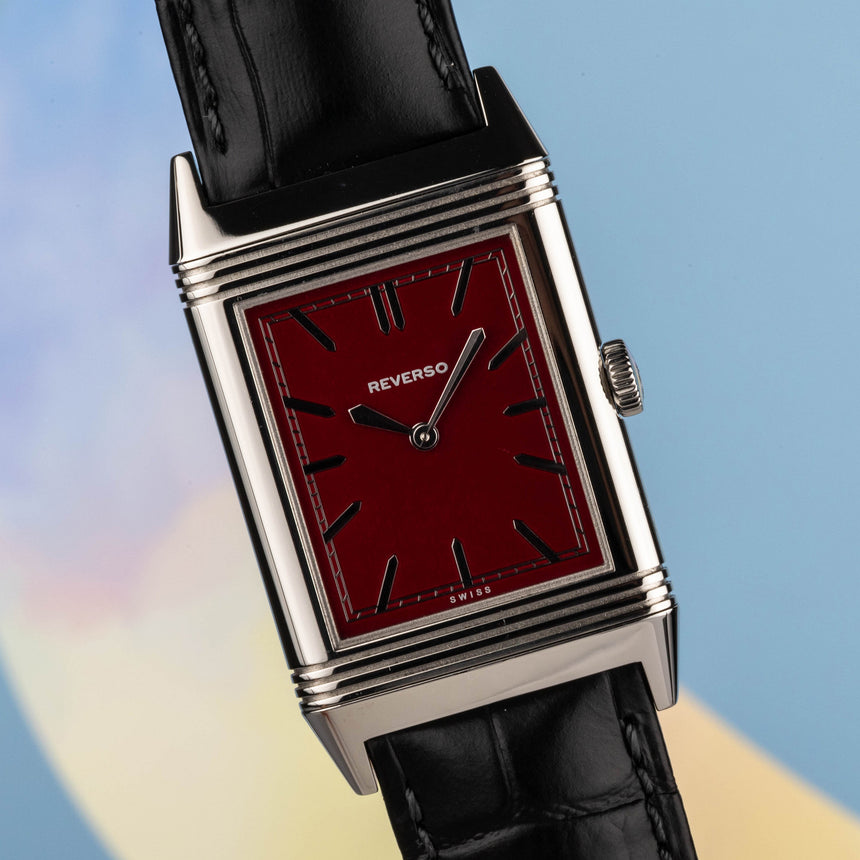 2012 JLC Reverso tribute 1931 red edition boutique ultra thin  ref Q278856J : Top conditions & full set