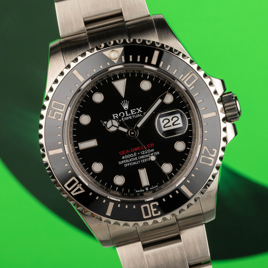 2020 Rolex Sea-Dweller RED ref 126600 : Top conditions & full set
