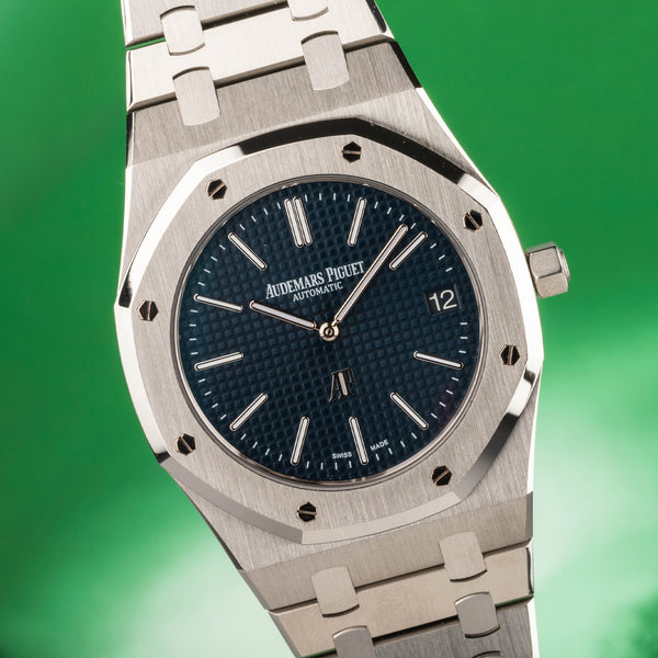 2016 Audemars Piguet Royal Oak Jumbo ref 15202st : Mint & Full set