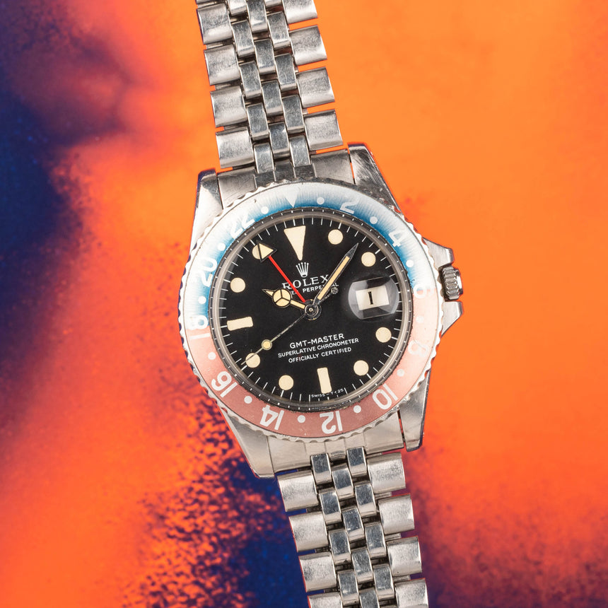 1970 Rolex GMT Master in steel ref 1675 TOP conditions – TOKANT