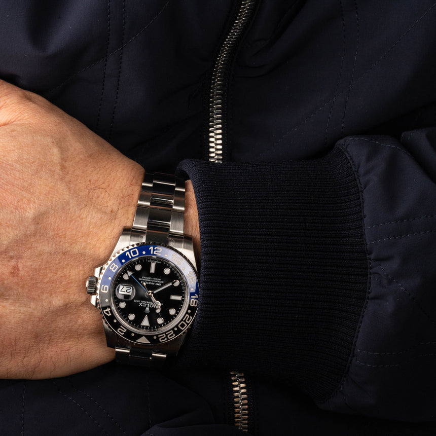Watch Batman Rolex On Wrist Rolex Batman With Suit Batman Gmt