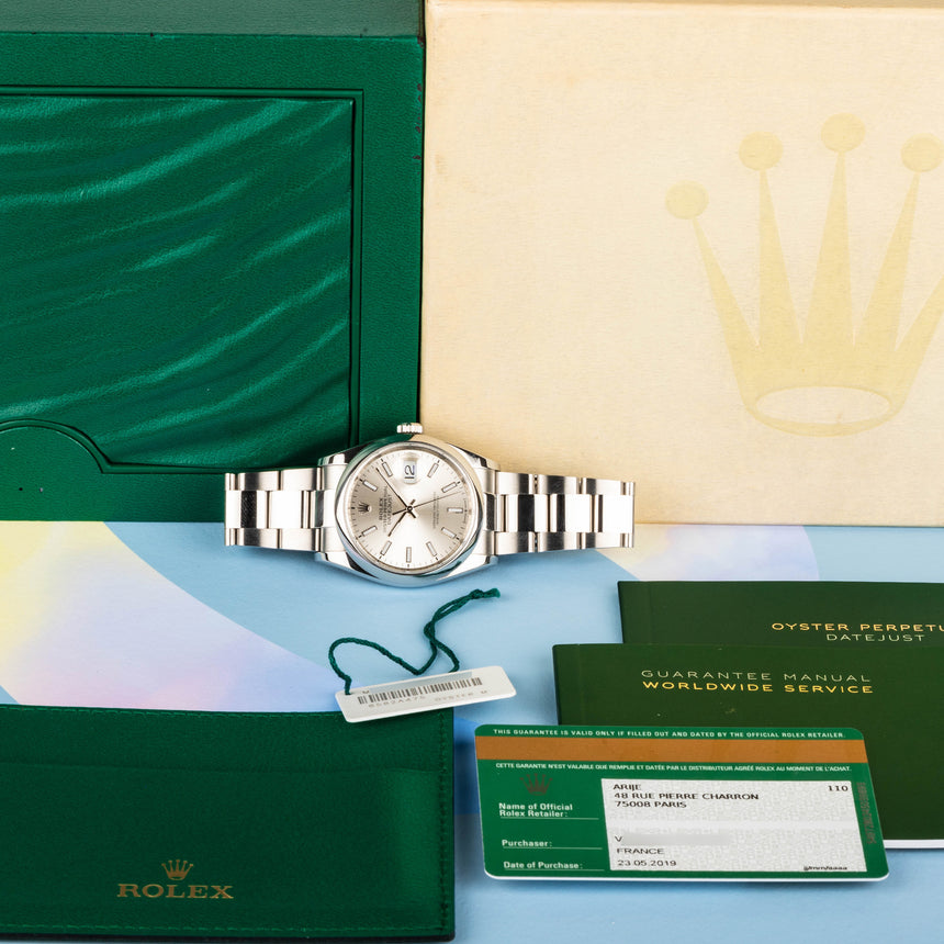 2019 Rolex Datejust reference 126200, top conditions, FULL SET