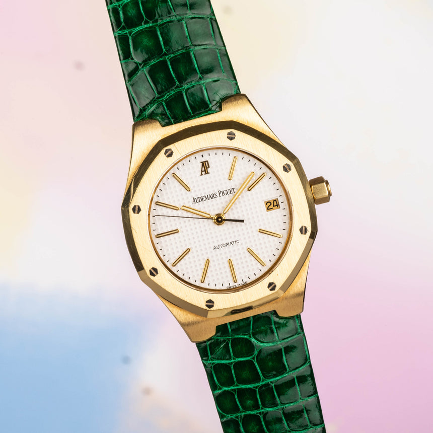 audemars piguet royal oak gold automatic