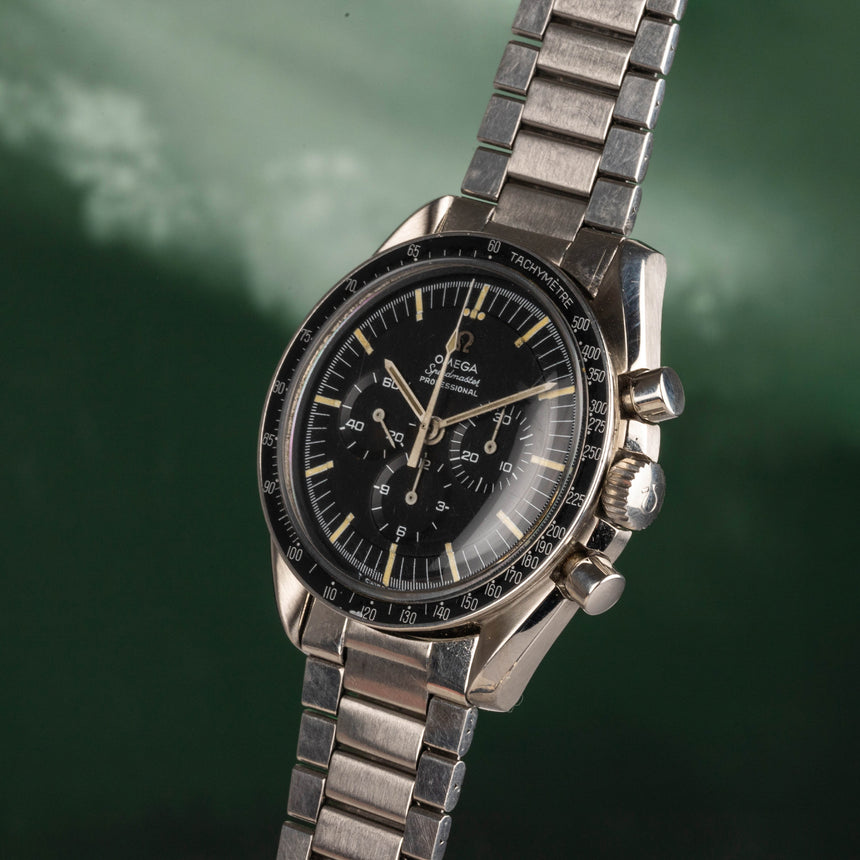 1968 Omega Speedmaster reference 145012st, Origine France, + 2021 Omega service