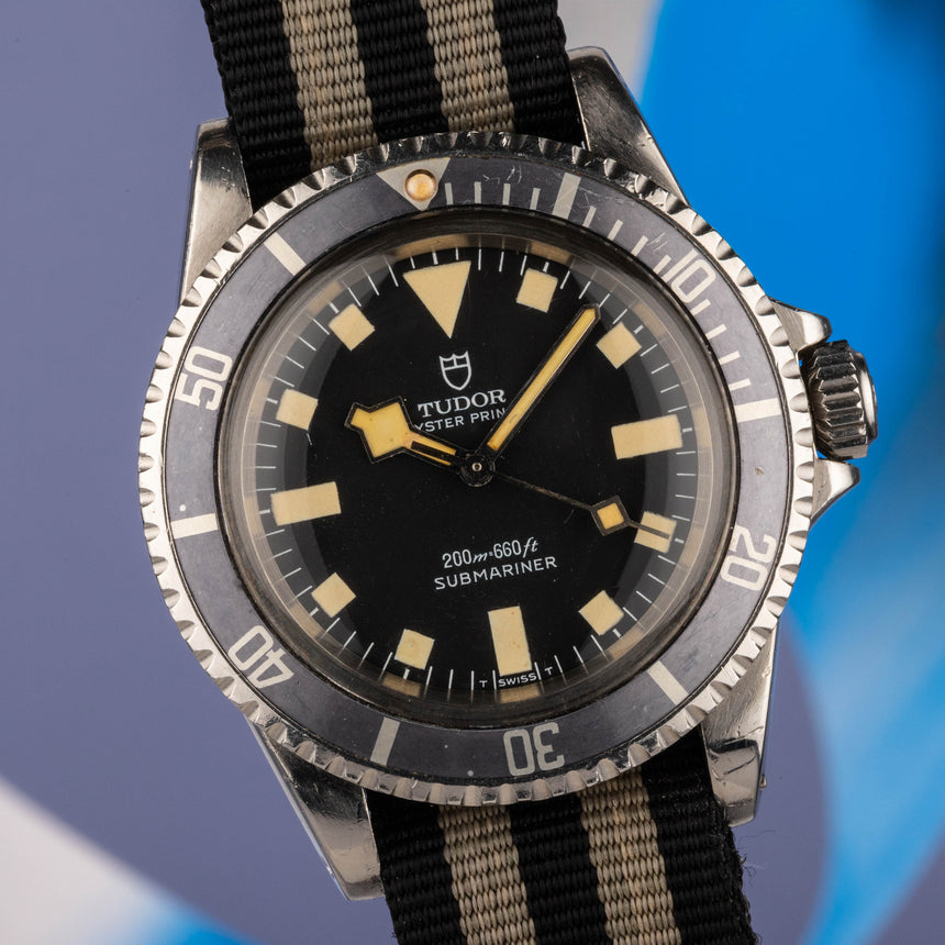 1979 Tudor Submariner no date, FRENCH ARMY: Marine Nationale ref