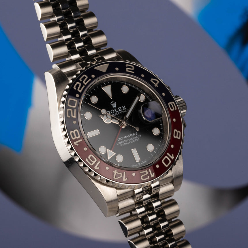 Gmt master pepsi bezel best sale