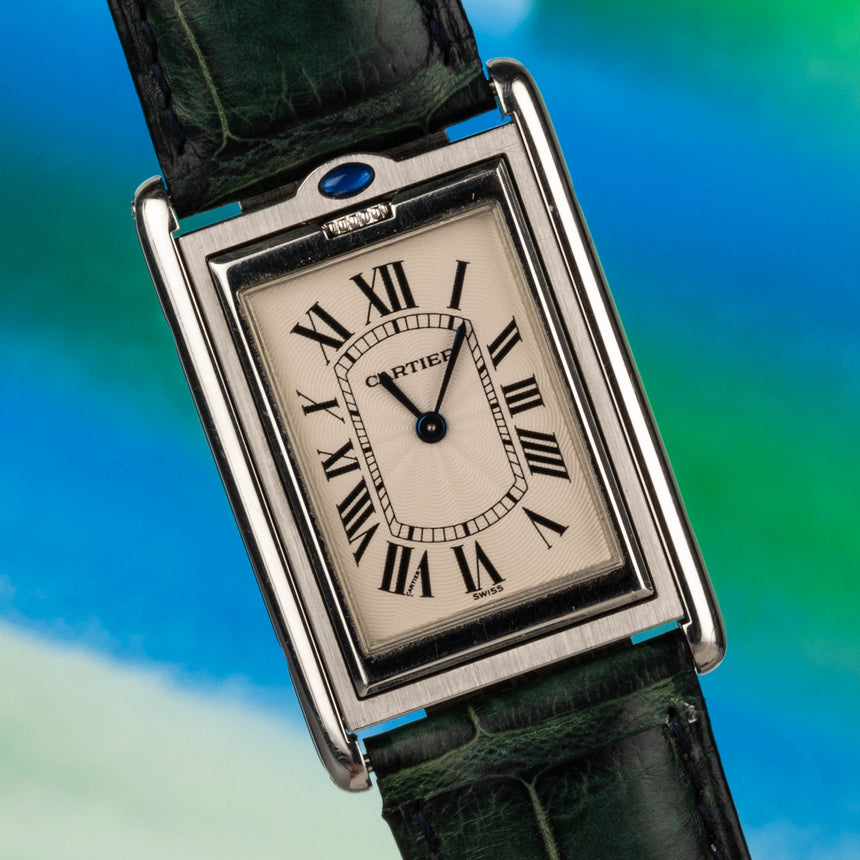 2000 (circa) Cartier Tank Basculante in steel ref 2390 – TOKANT