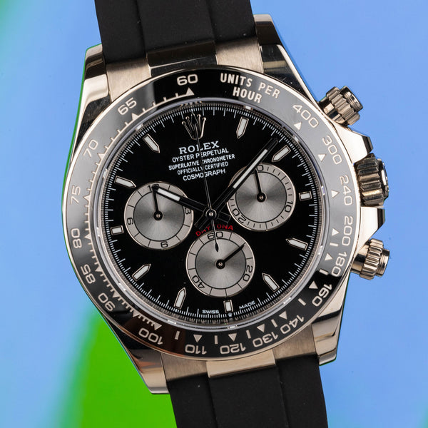 2023 (oct) Rolex Daytona oysterflex ref: 126519LN: Like New & FULL