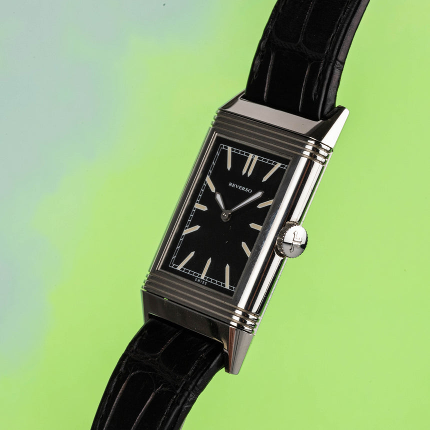 2014 JLC Reverso Black ref Q2788570: Top conditions & full set