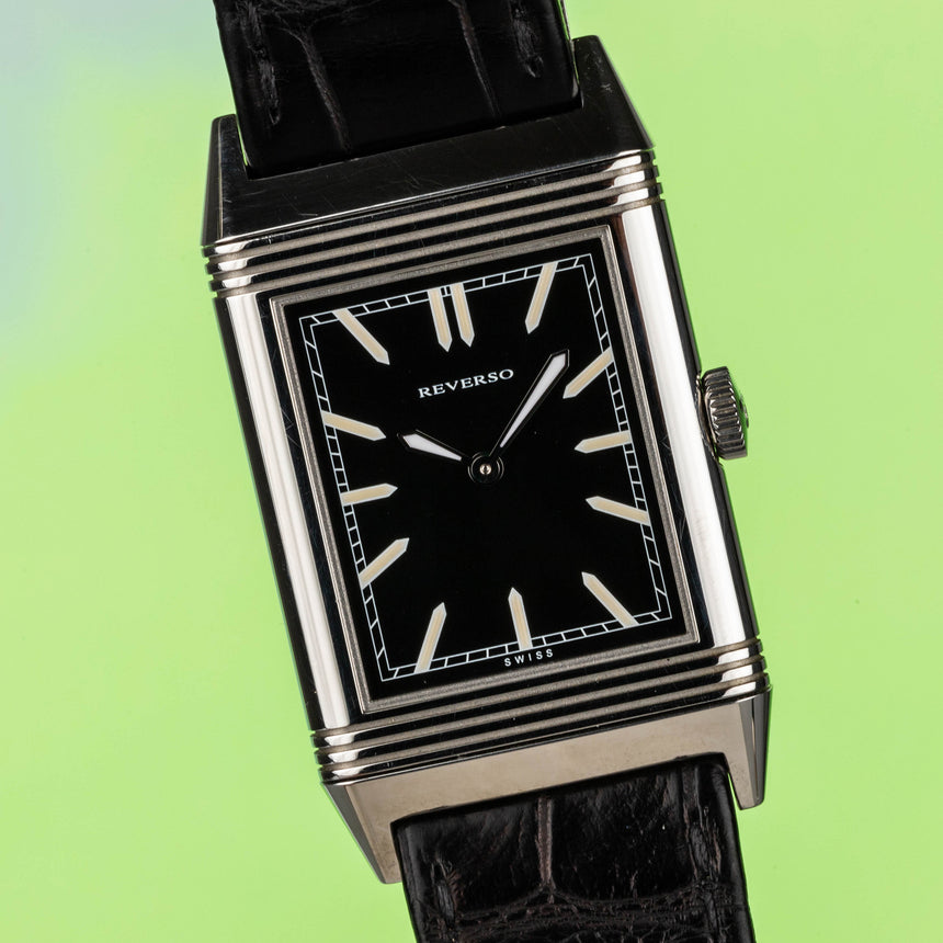 2014 JLC Reverso Black ref Q2788570: Top conditions & full set