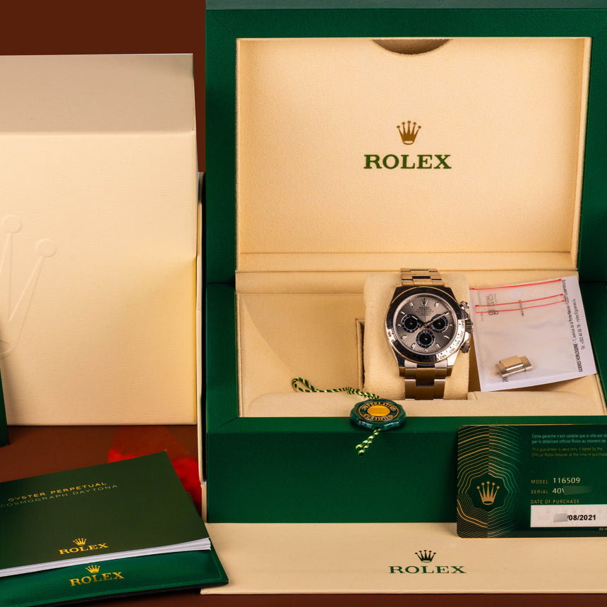 2021 Rolex WG Daytona ref: 116509 Full set Great conditions