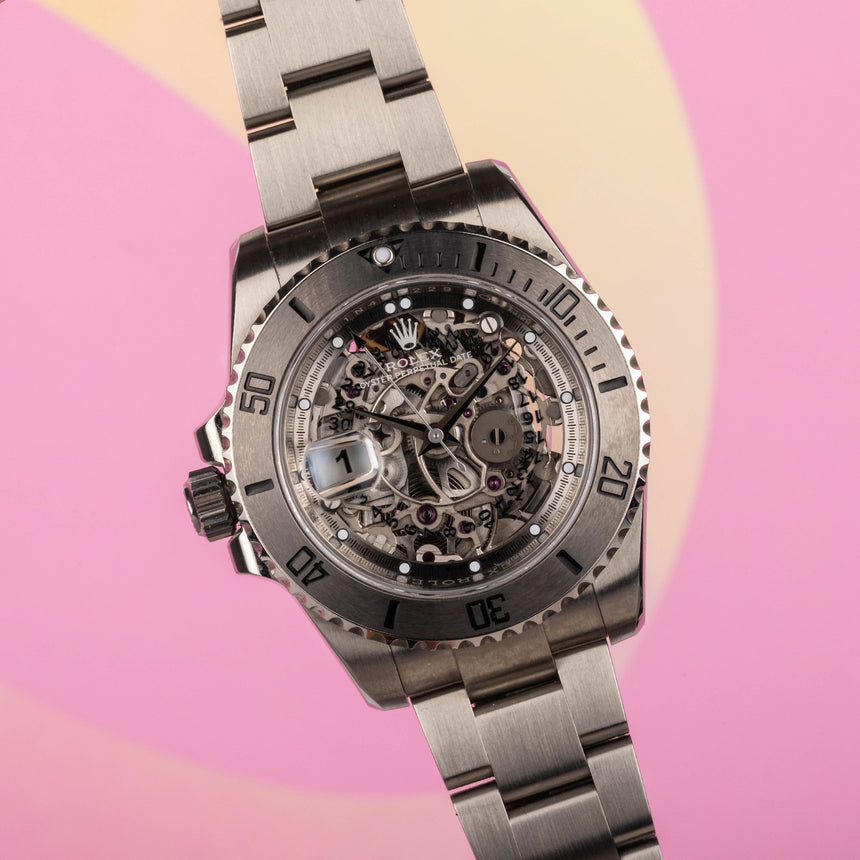 Skeleton Rolex Marine Watch 1/50 Skeleton Concept Eclipse