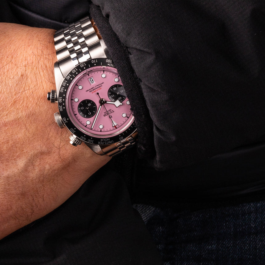 2024 Tudor Black Bay Chrono Pink Inter Miami Ref: 790360N Full set New