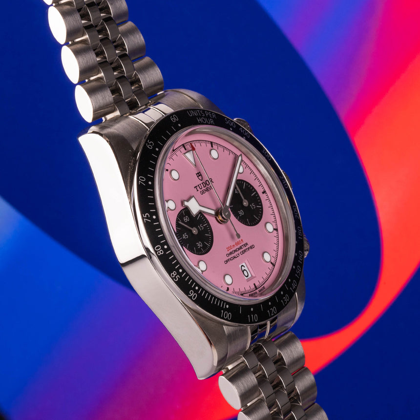 2024 Tudor Black Bay Chrono Pink Inter Miami Ref: 790360N Full set New