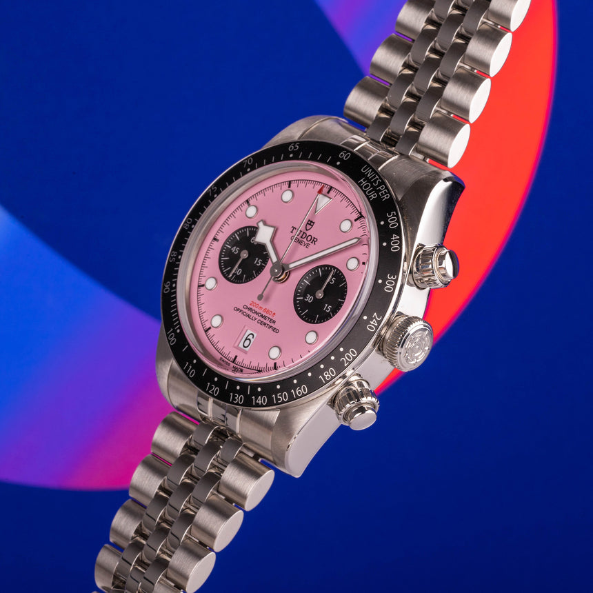 2024 Tudor Black Bay Chrono Pink Inter Miami Ref: 790360N Full set New