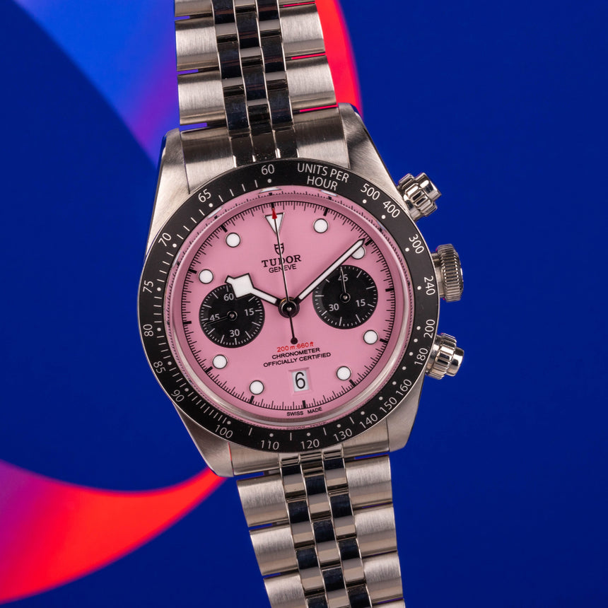 2024 Tudor Black Bay Chrono Pink Inter Miami Ref: 790360N Full set New