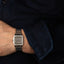 1995 (circa) Cartier Santos Jumbo, slate grey dial (AKA Ghost), reference 2960