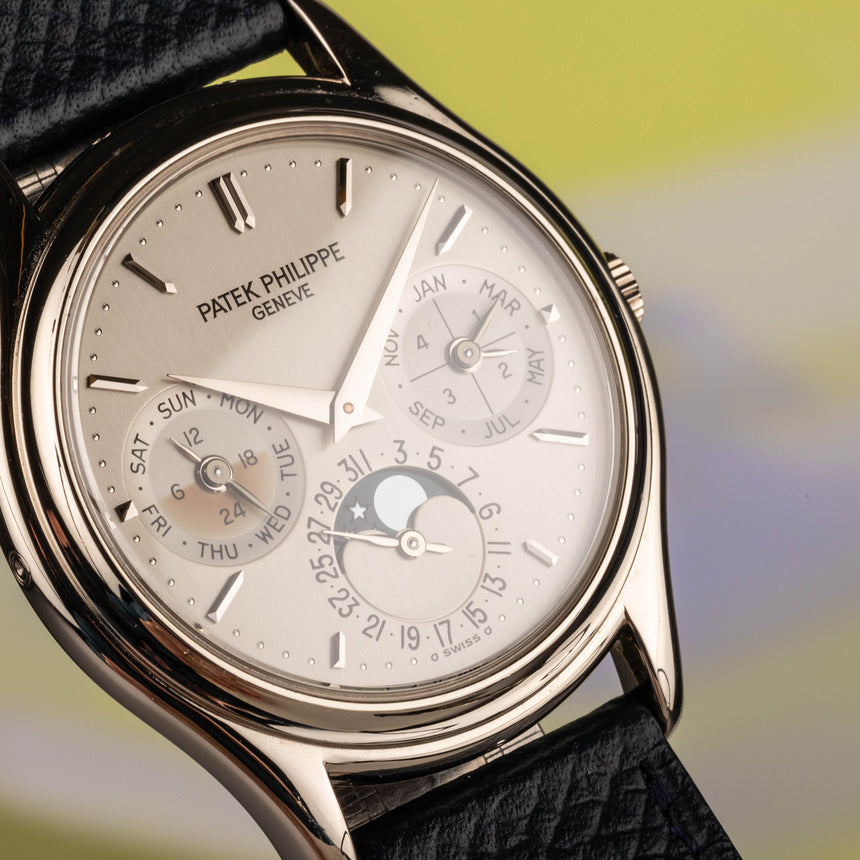 2006 PP&Co Perpetual calendar in white gold reference 3940G, MK3, Original papers & PP service etc