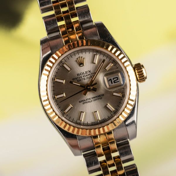 ROLEX ✨DATEJUST 自動巻き腕時計 2014 Rolex Lady Datejust 26mm, ref 179173: 1st owner & full set