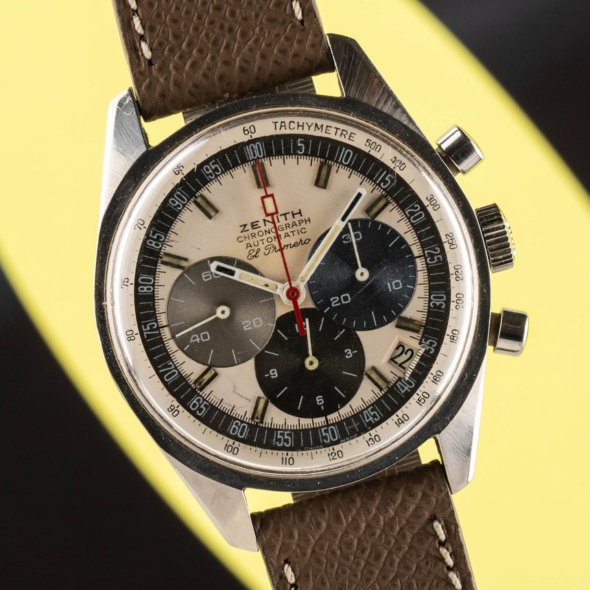 1970 (Circa) Zenith El Primero chronograph, legendary reference A386: one and only OWNER