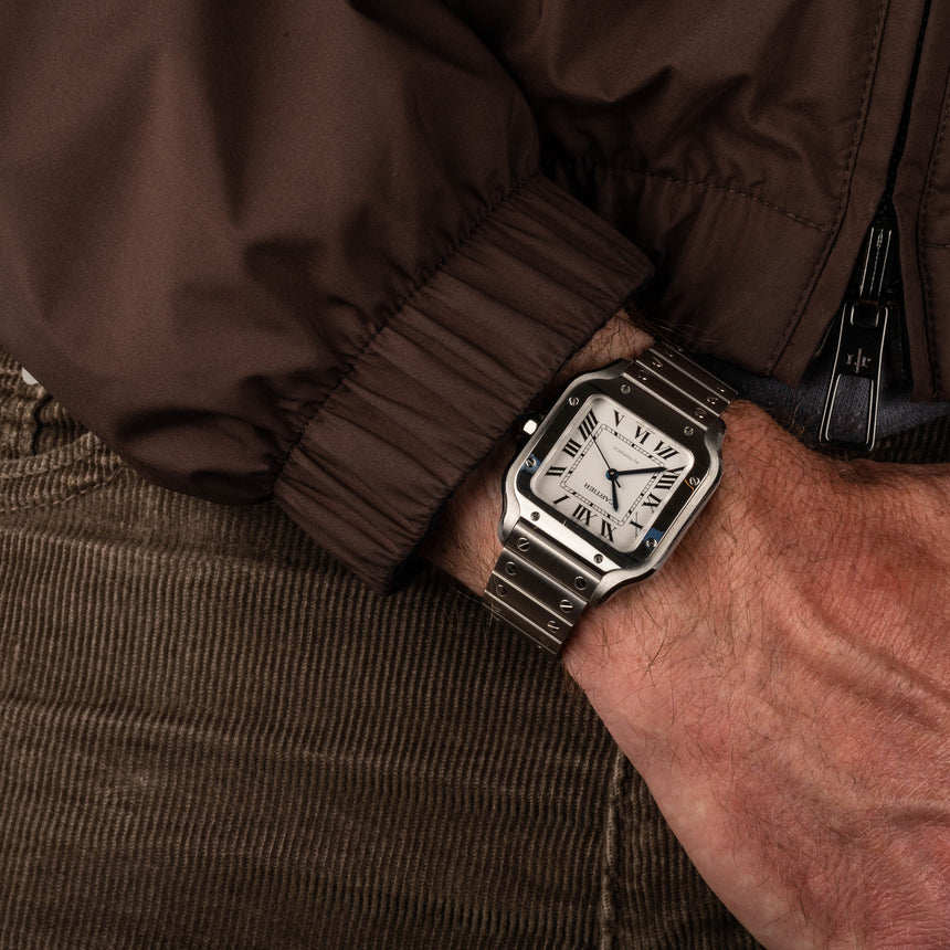 2021 Cartier Santos in steel reference WSSA0029, like new: FULL SET – TOKANT