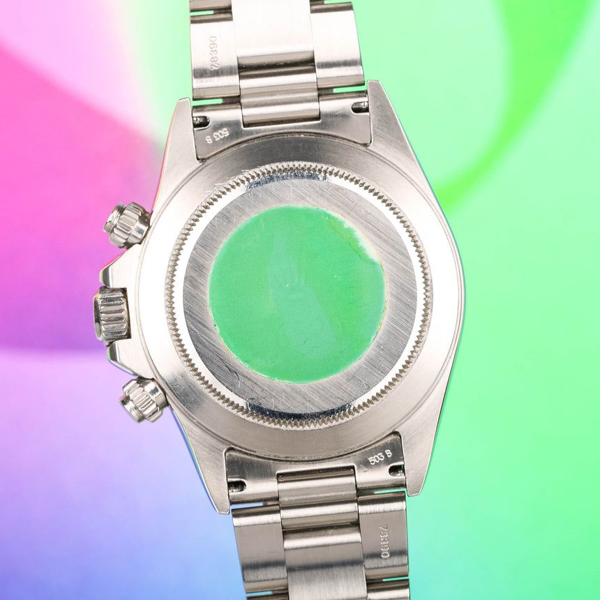 1998 Rolex Daytona Zenith Ref: 16520 U serial Full Set Stickers