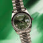 2024 Rolex platinum Day-Date 40 ref: 228236 Green dial : NEW,  Full set & Stickers