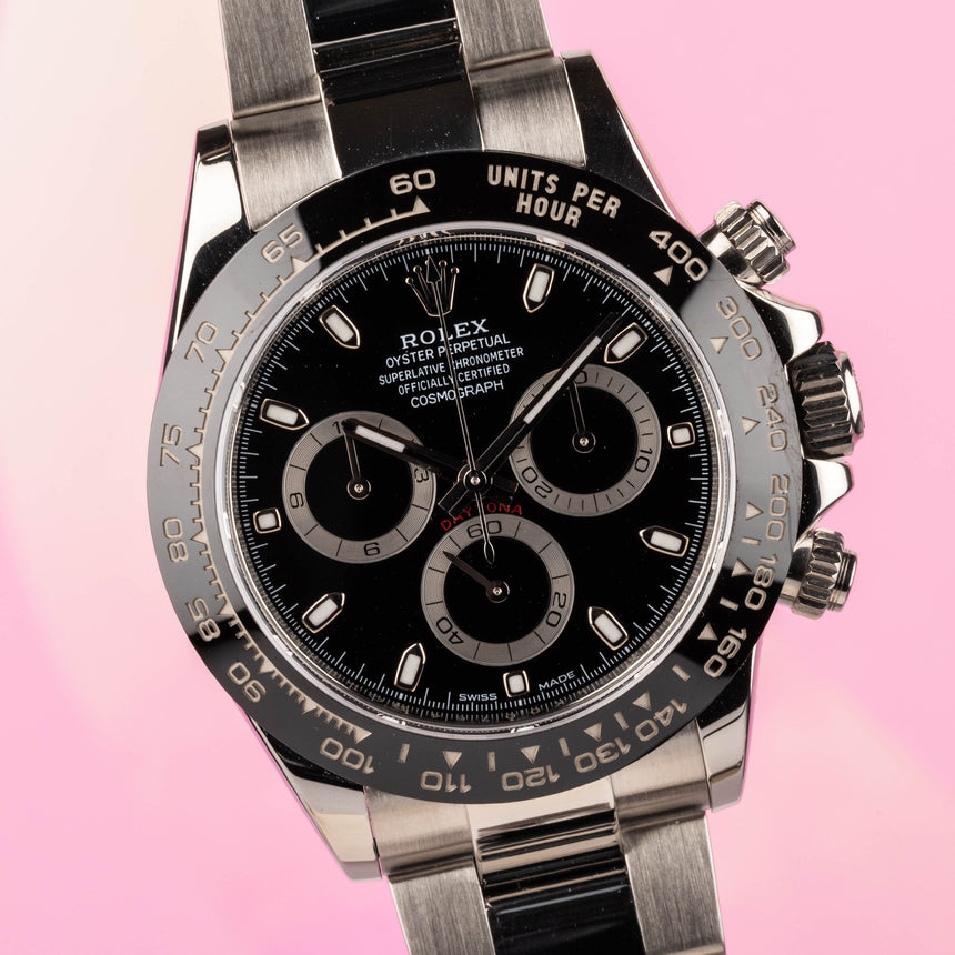 2022 Rolex Daytona in steel reference 116500LN: Like new & full set : 1st OWNER