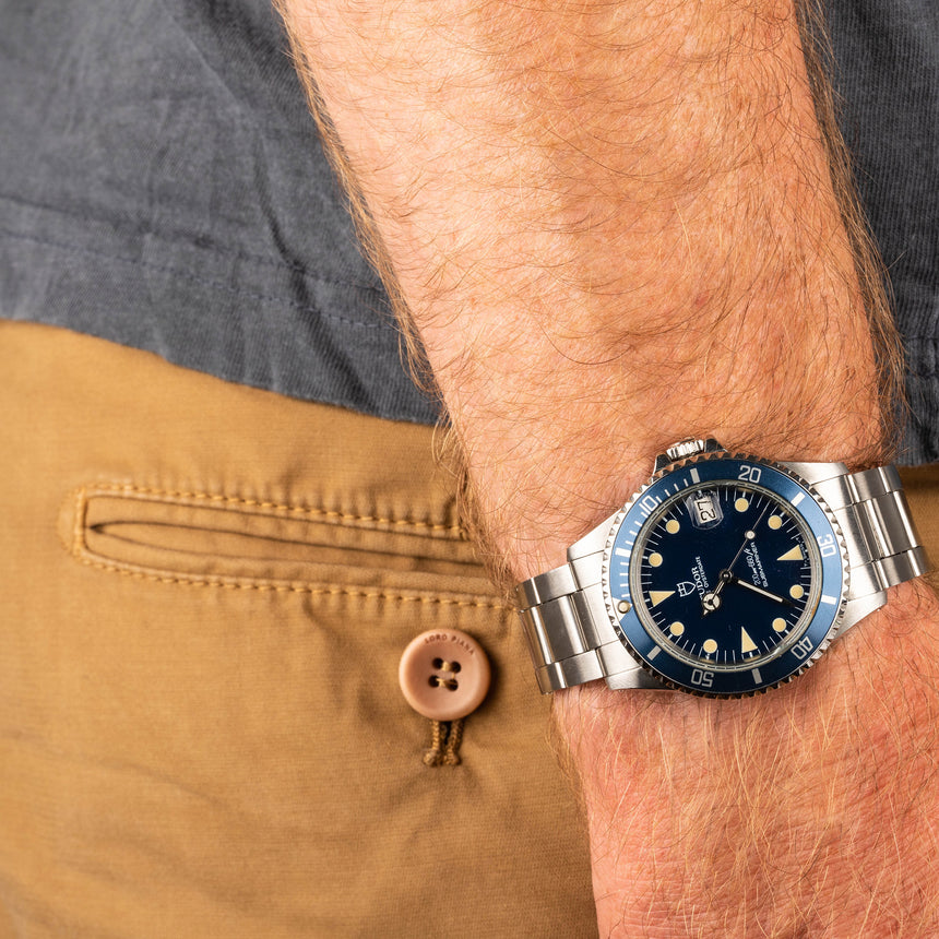 1987 Tudor BLUE Submariner mid-size TOP