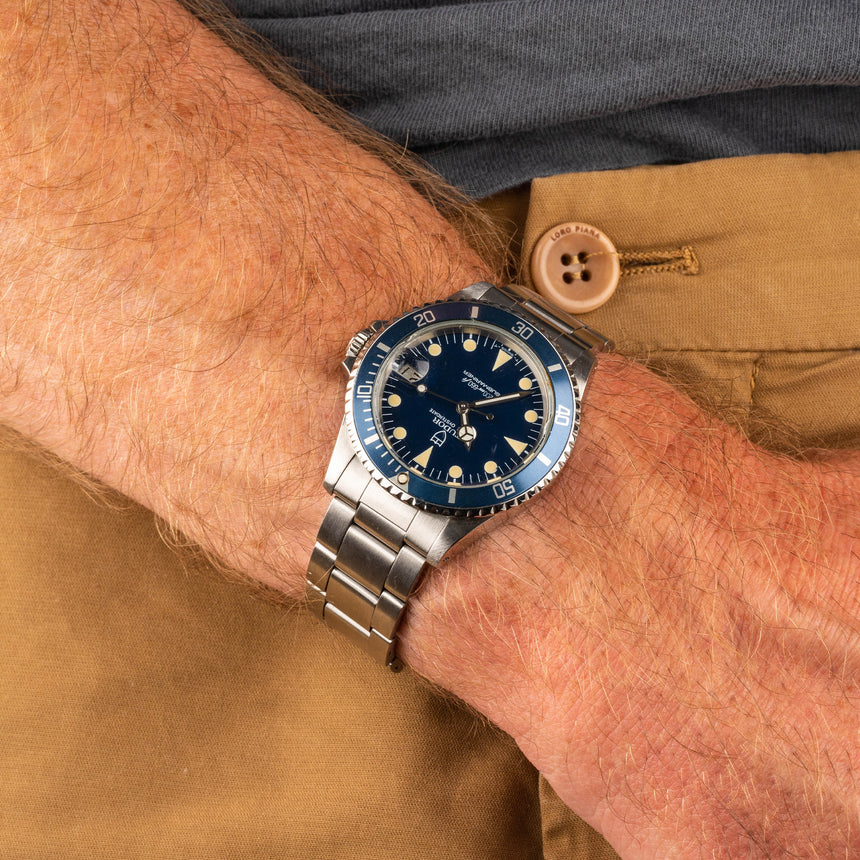 1987 Tudor BLUE Submariner mid-size TOP