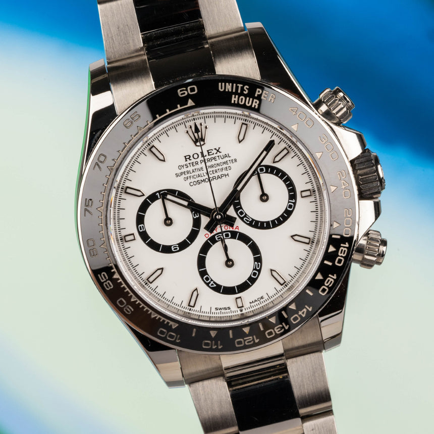 2023 Rolex Daytona New model white dial Ref: 126500 Full set & Like new