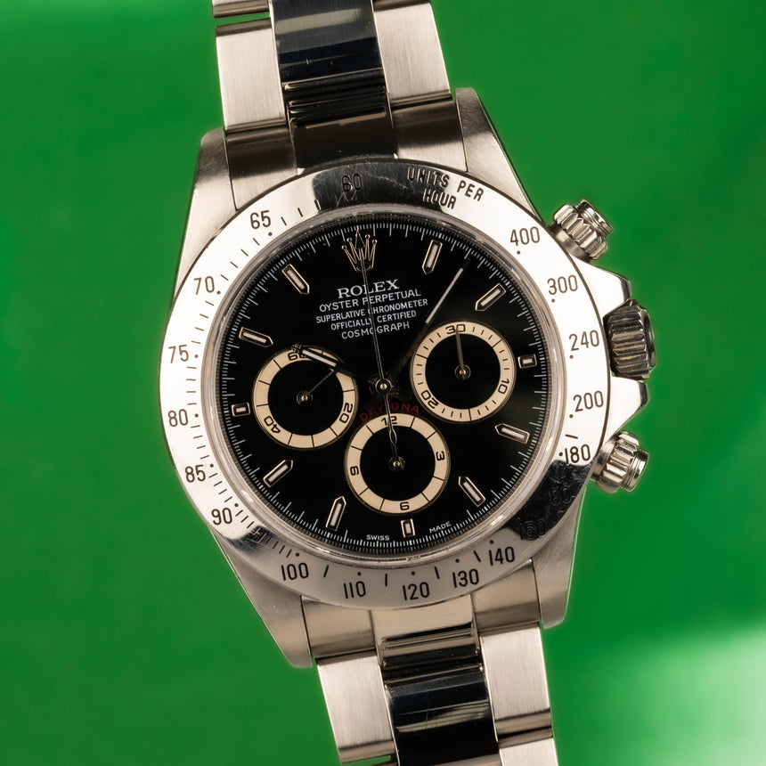 2000 (circa) Rolex Daytona Black dial ref: 16520 A series