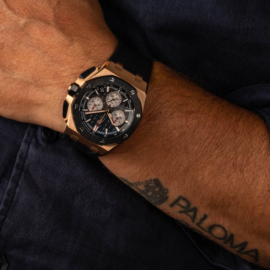 2021 AP Royal Oak Offshore Chrono in Rose Gold Ref: 26420RO.OO.A002CA.01