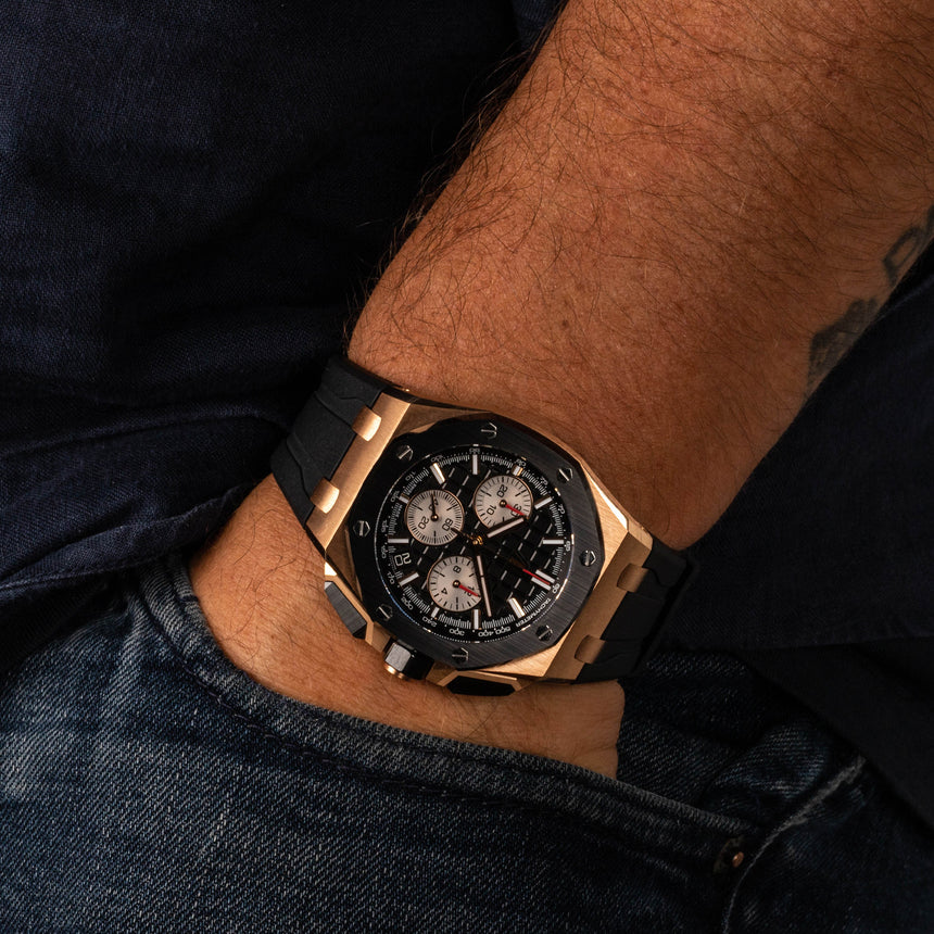 2021 AP Royal Oak Offshore Chrono in Rose Gold Ref: 26420RO.OO.A002CA.01