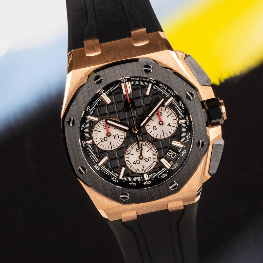 2021 AP Royal Oak Offshore Chrono in Rose Gold Ref: 26420RO.OO.A002CA.01